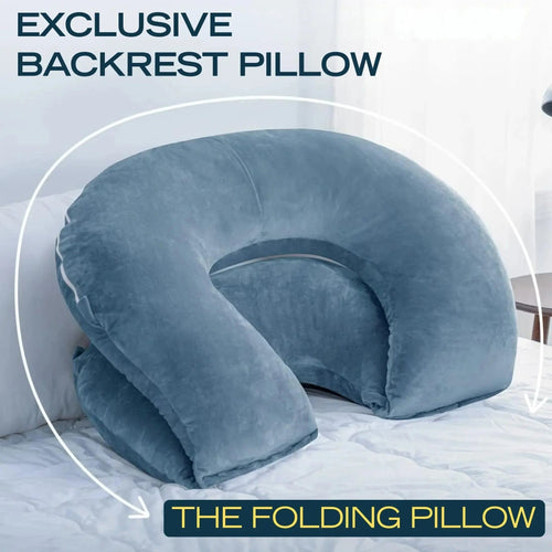 Restova Reading Pillow for Bed with Back Support – Large Plush Lounge Cushion for Sitting Up in Bed