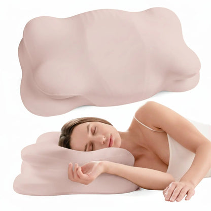 Restova Cloud Alignment Pillow – Cervical Neck Support Pillow for Side & Back Sleepers