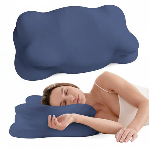 Restova Cloud Alignment Pillow – Cervical Neck Support Pillow for Side & Back Sleepers