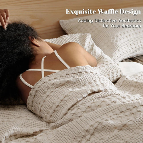 Restova Breathable Cotton Blanket – Lightweight Cooling Bed Blanket for All Seasons