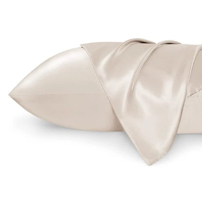 Restova Mulberry Silk Pillowcase Set – Cooling Satin Silk Pillow Covers for Hair & Skin (2 Pack)