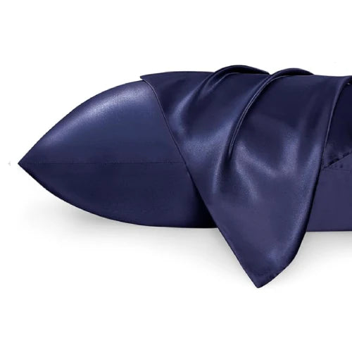 Restova Mulberry Silk Pillowcase Set – Cooling Satin Silk Pillow Covers for Hair & Skin (2 Pack)