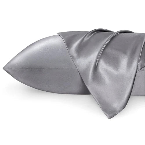 Restova Mulberry Silk Pillowcase Set – Cooling Satin Silk Pillow Covers for Hair & Skin (2 Pack)