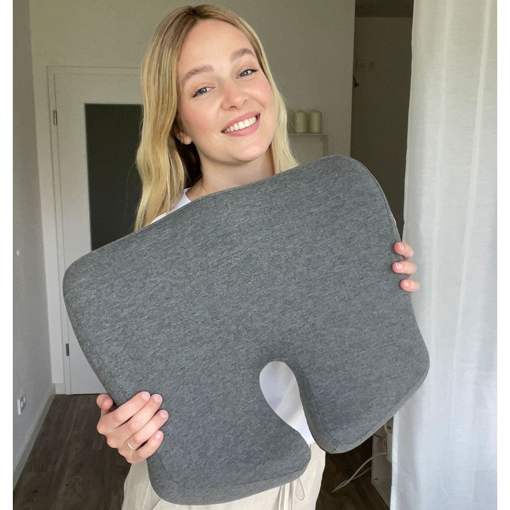 Restova Orthopedic Seat Cushion & Lumbar Support Set – Memory Foam Coccyx Cushion for Tailbone & Back Pain Relief