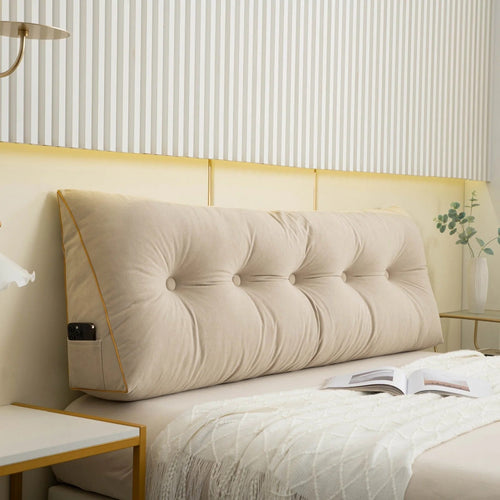 Restova Luxury Wedge Pillow for Acid Reflux & GERD Relief – Adjustable Elevated Bed Support Pillow