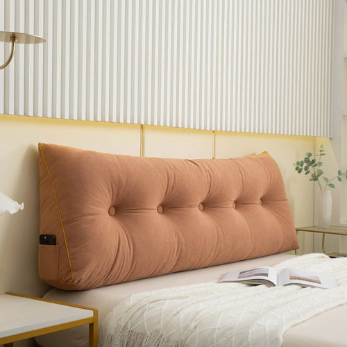 Restova Luxury Wedge Pillow for Acid Reflux & GERD Relief – Adjustable Elevated Bed Support Pillow