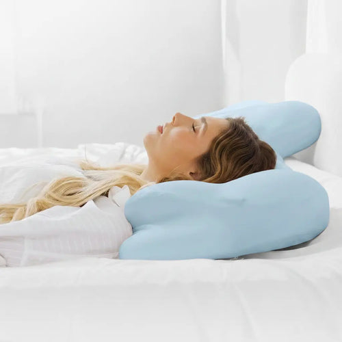 Restova Cloud Alignment Pillow – Cervical Neck Support Pillow for Side & Back Sleepers